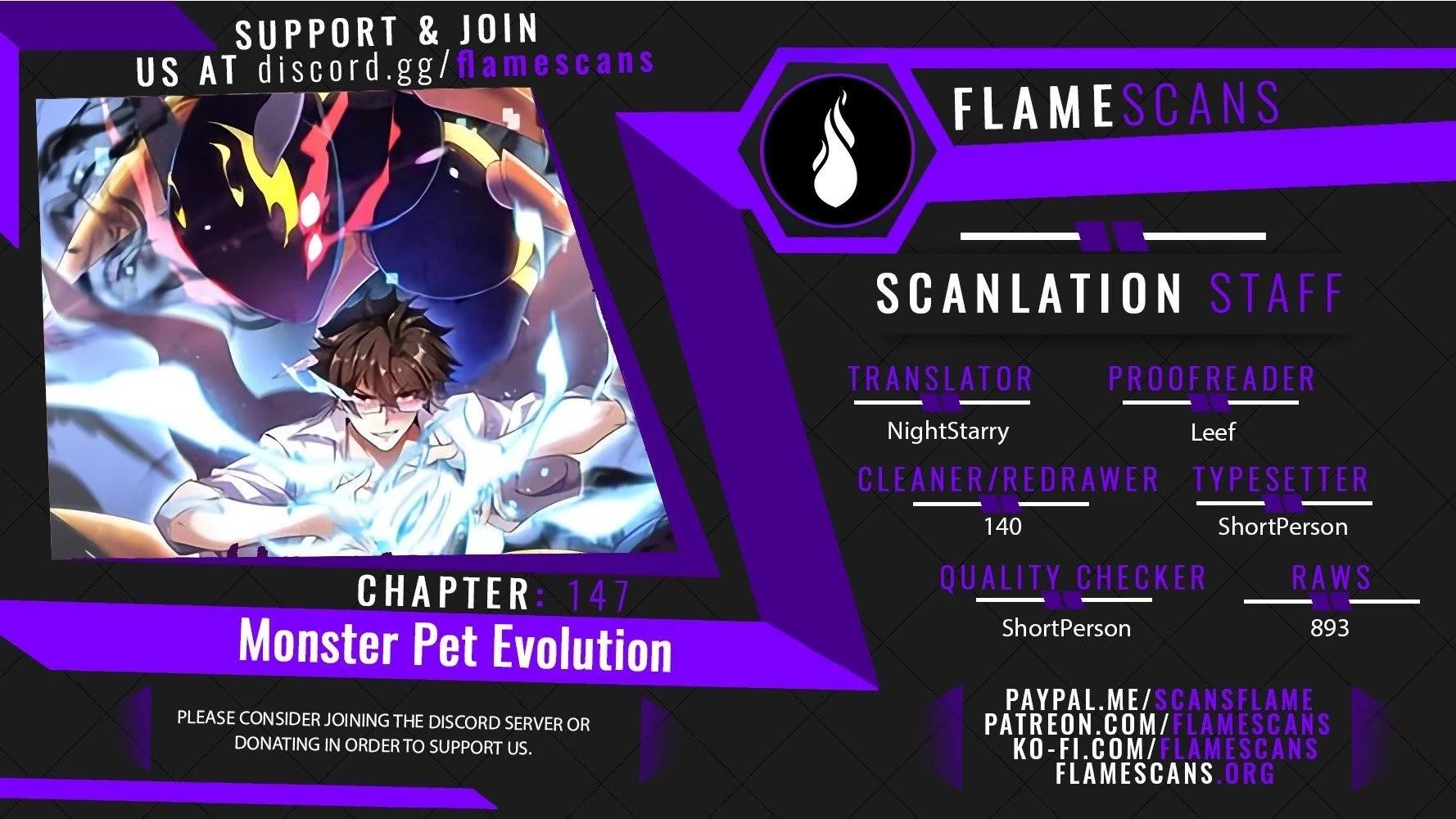 Monster Pet Evolution Chap 147 - Next Chap 148