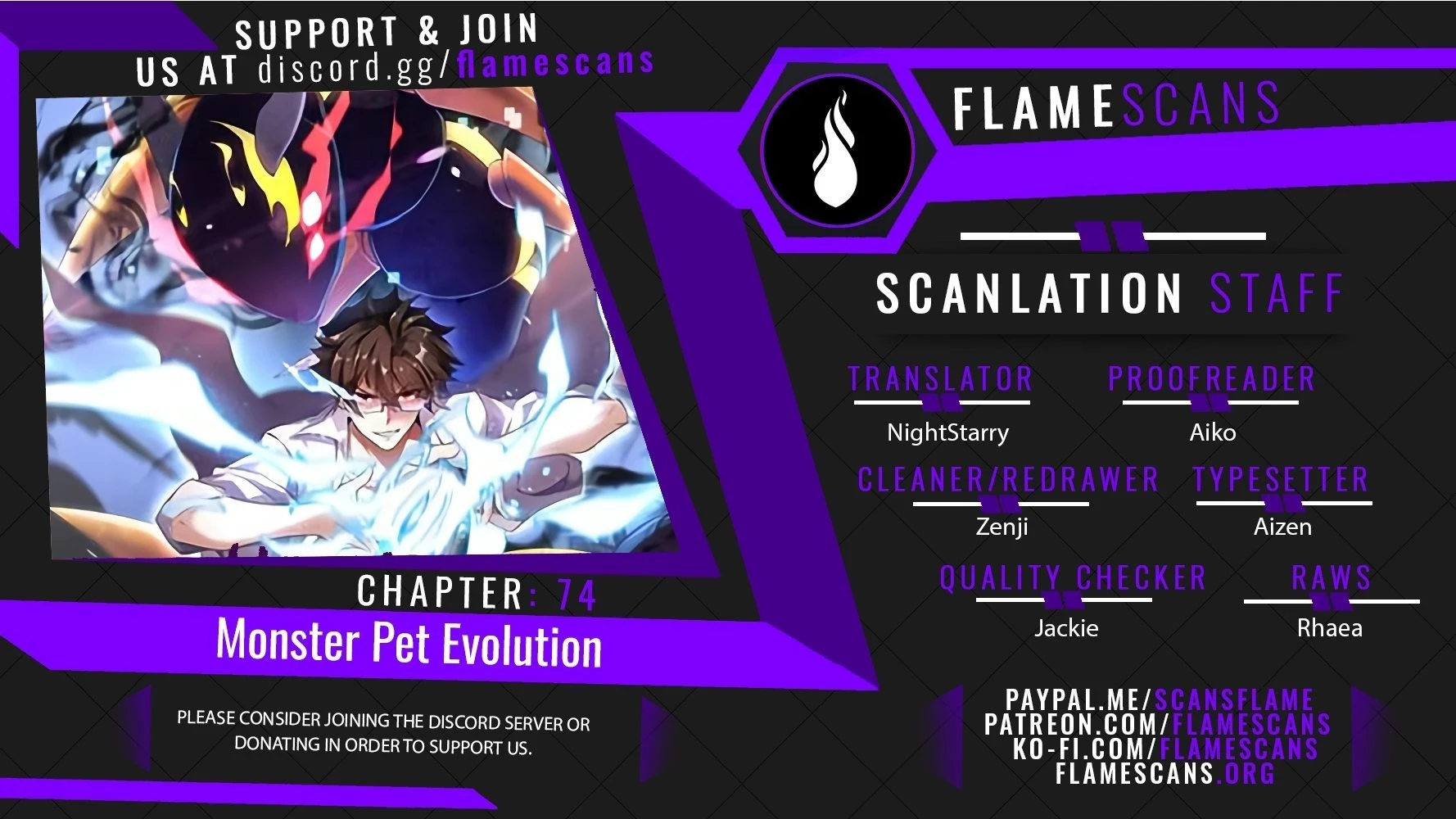 Monster Pet Evolution  Chap 74 - Next Chap 75