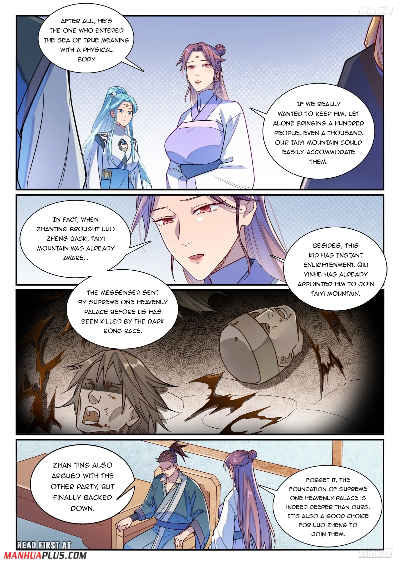 Apotheosis  Chap 1166 - Next Chap 1167
