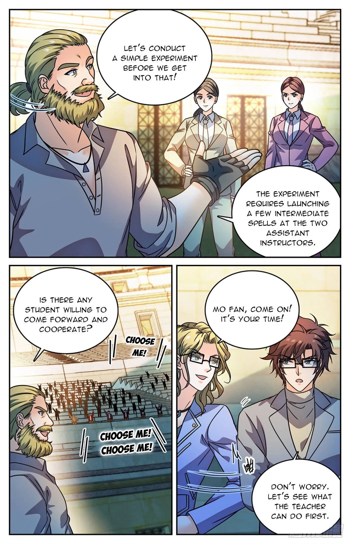 Versatile Mage Chap 1161 - Next Chap 1162