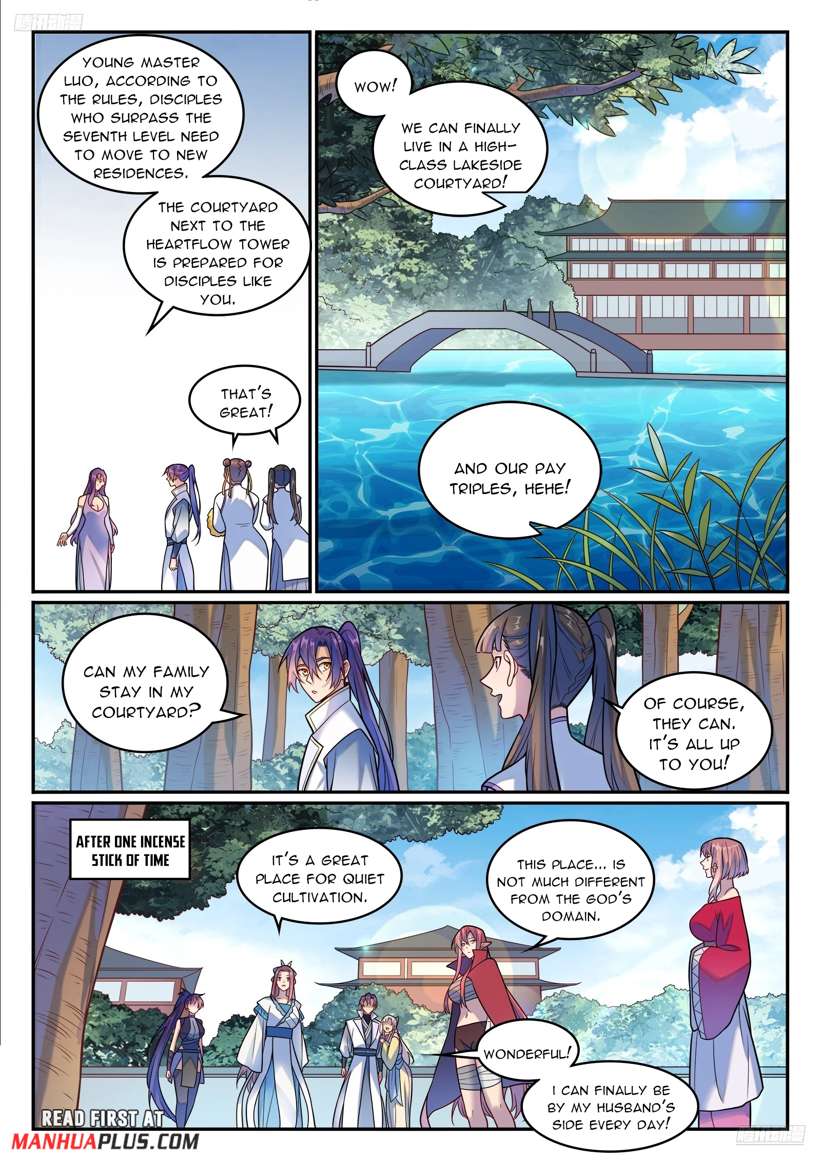 Apotheosis  Chap 1204 - Next Chap 1205