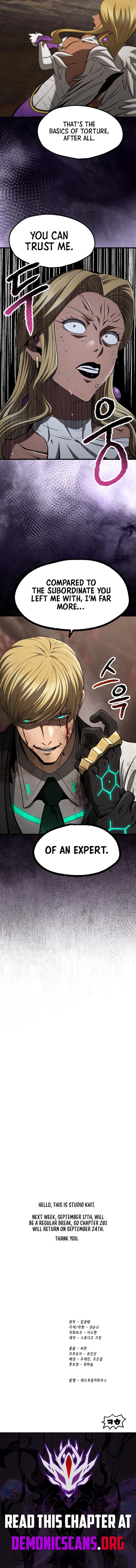 Otherworldly Sword King’s Survival Records Chap 260 - Next Chap 261