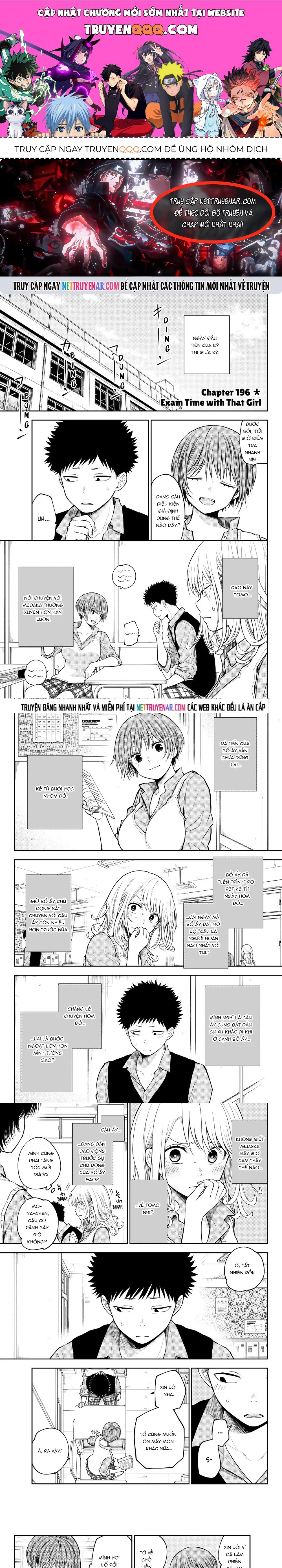 Kuroiwa Medaka Ni Watashi No Kawaii Ga Tsuujinai Chap 196 - Next Chap 197