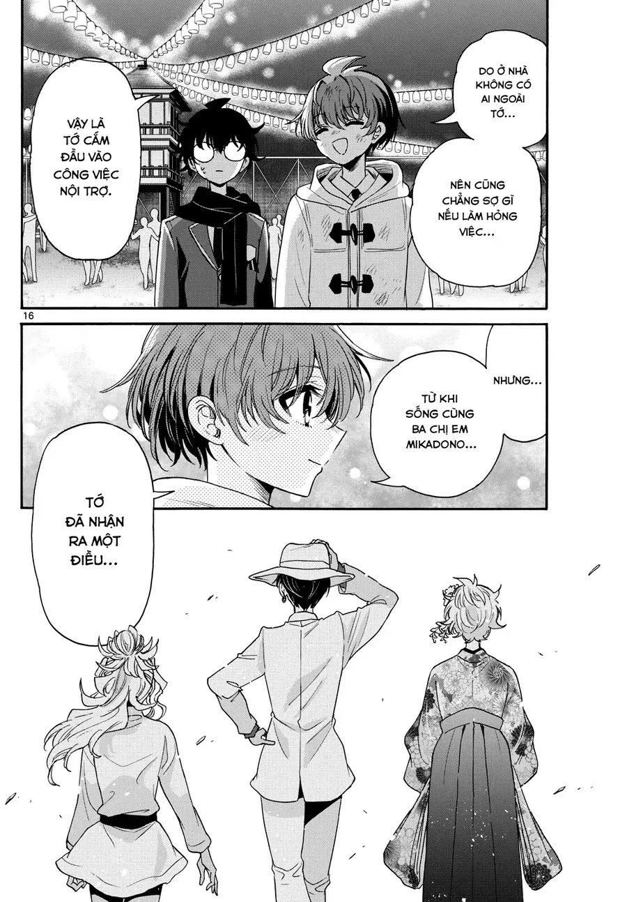 Ba Chị Em Nhà Mikadono Dễ Đối Phó Thật Đấy Chap 180 - Next Chap 181