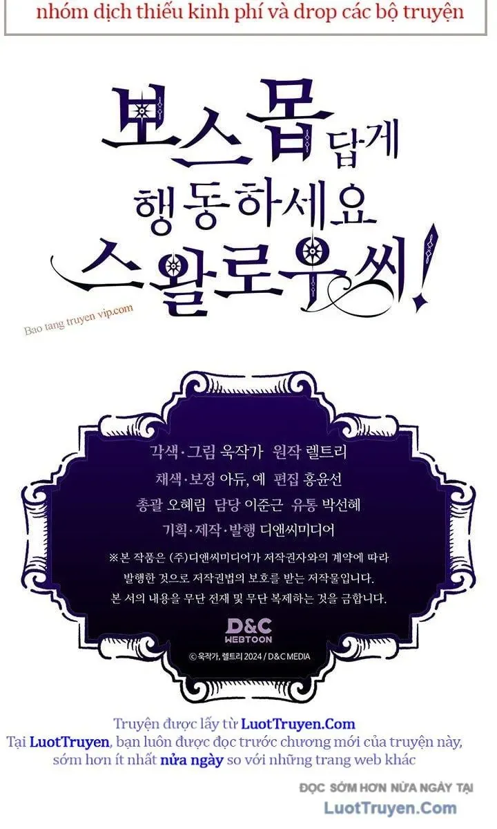 Hãy Hành Động Như Một Vị Boss Đi, Ngài Swallows Chap 98 - Next Chap 99