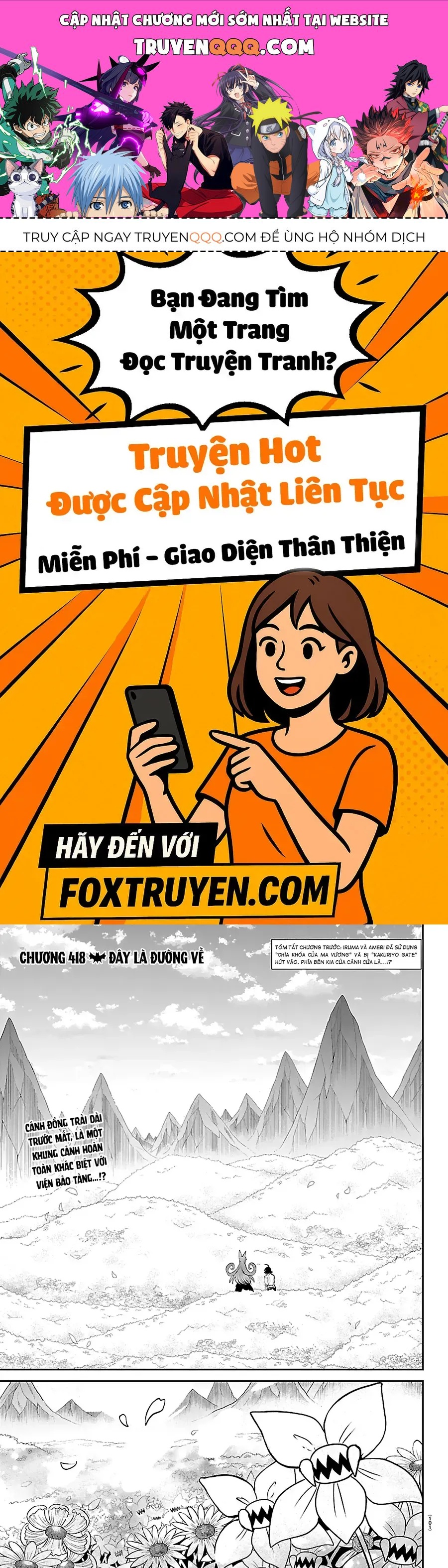Chào Mừng Cậu Đến Trường Iruma-Kun Chap 418 - Next Chap 419
