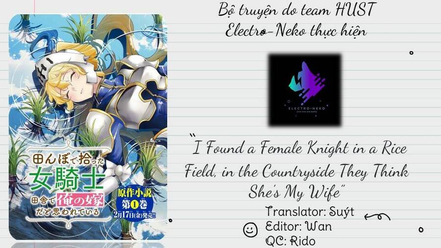 I Found A Female Knight In A Rice Field, In The Countryside They Think She’s My Wife Chap 1 - Next Chap 2