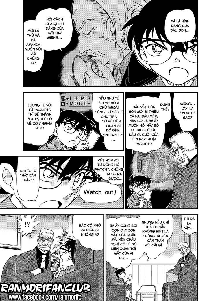 Thám Tử Conan Chap 1109 - Next Chap 1110