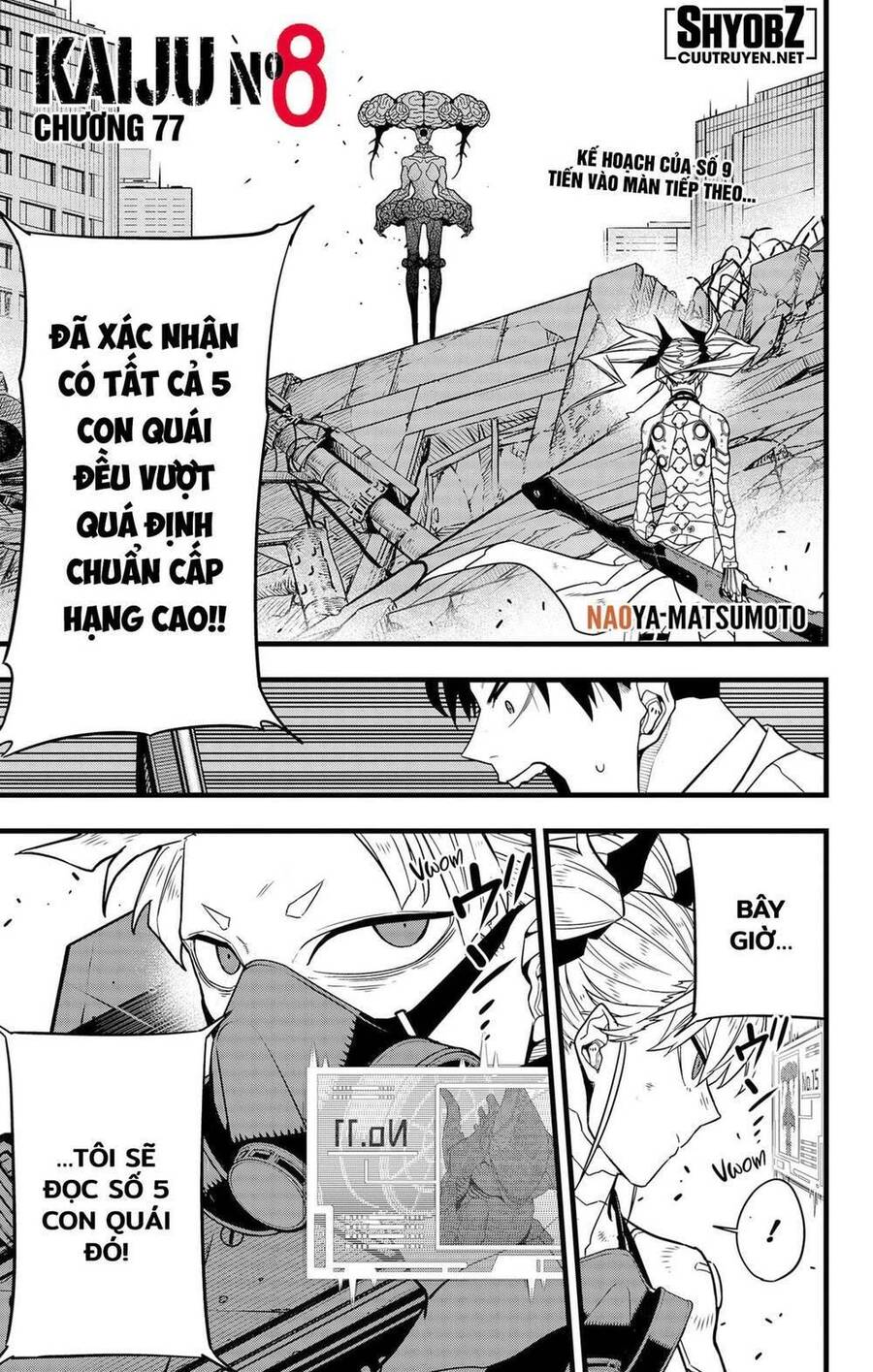 Hôm Nay - Tôi Hóa Kaiju Chap 77 - Next Chap 78