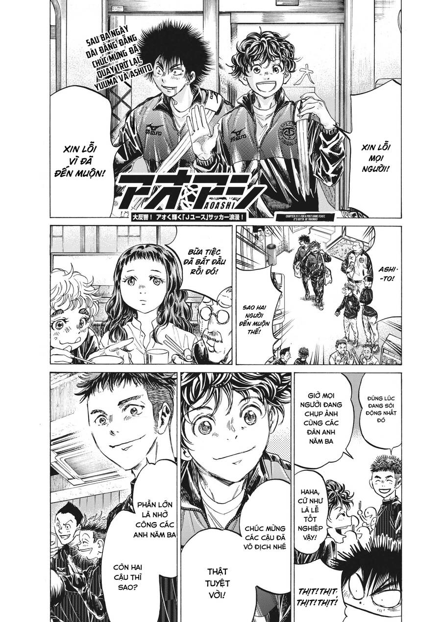 Thiên Tài Bóng Đá Ashito Chap 311 - Next Chap 312