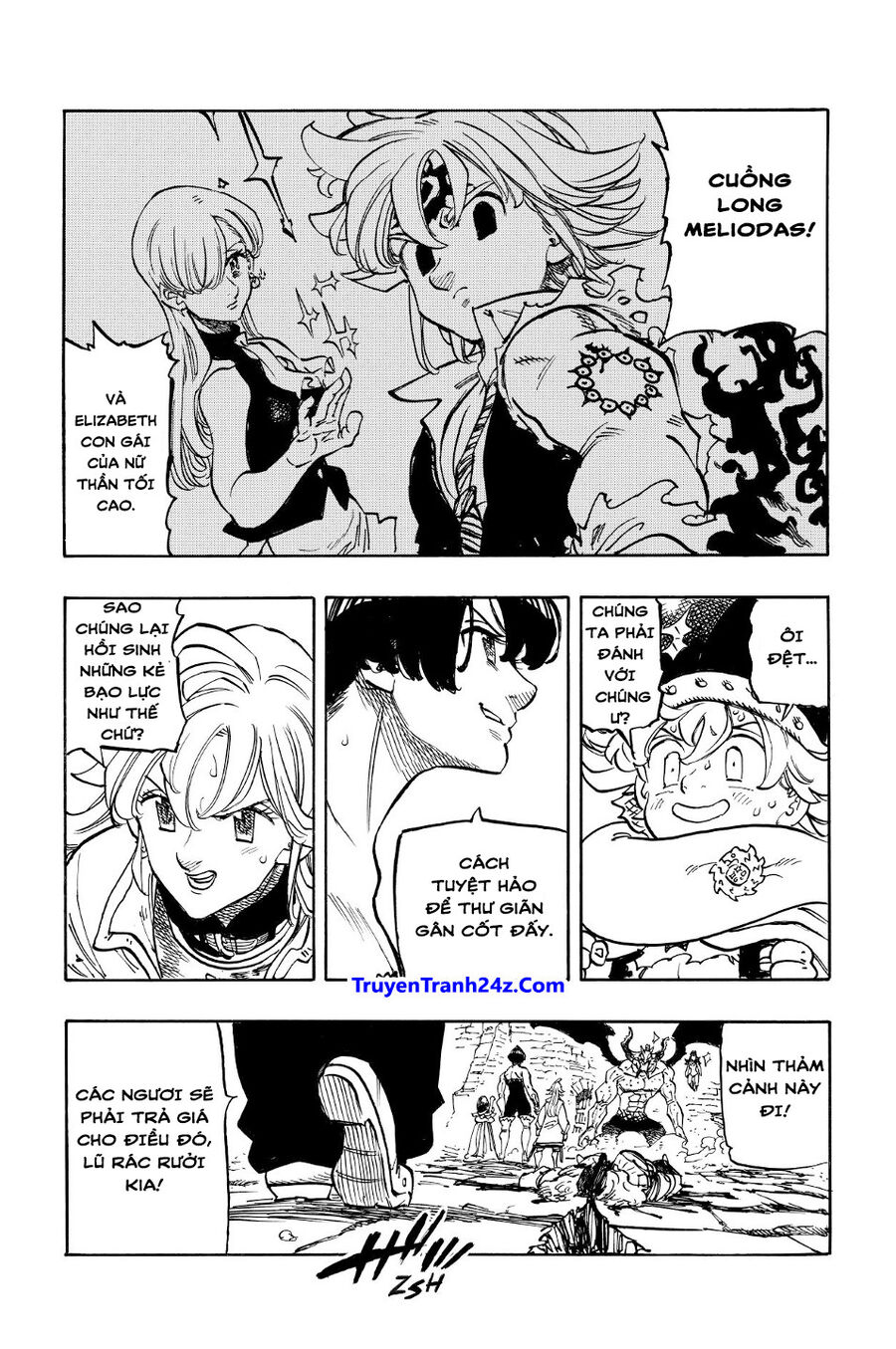 Tứ Kỵ Sĩ Khải Huyền Chap 65 - Next Chap 66