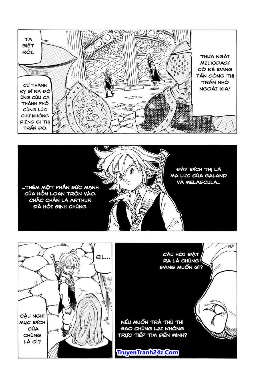 Tứ Kỵ Sĩ Khải Huyền Chap 65 - Next Chap 66