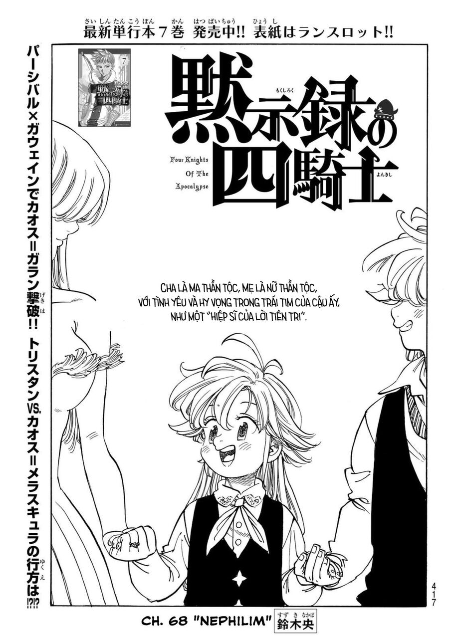 Tứ Kỵ Sĩ Khải Huyền Chap 68 - Next Chap 69