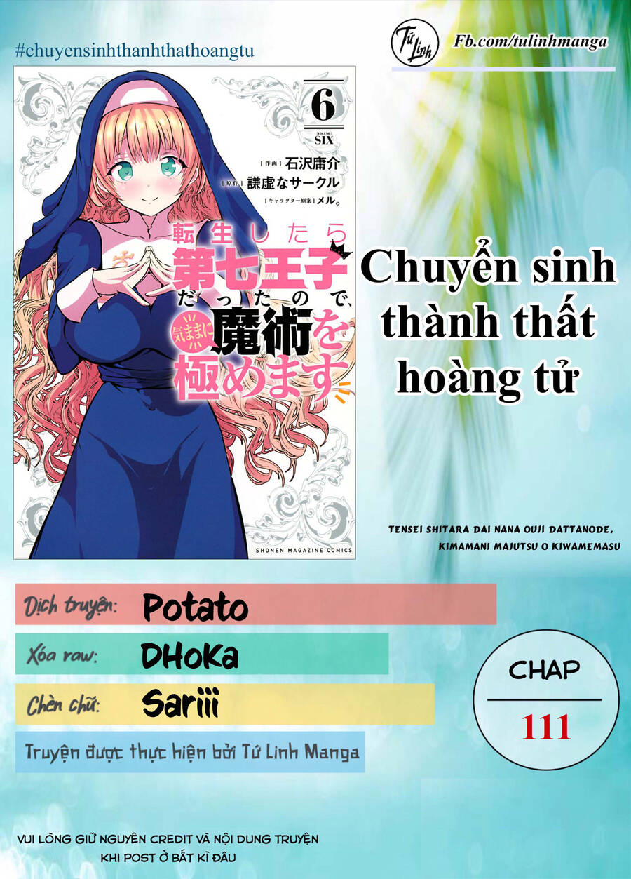 Chuyển Sinh Thành Thất Hoàng Tử Chap 111 - Next Chap 112