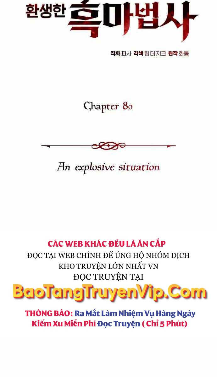 Pháp Sư Hắc Ám Hồi Sinh Sau 66666 Năm Chap 80 - Next Chap 81