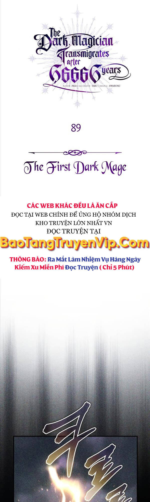 Pháp Sư Hắc Ám Hồi Sinh Sau 66666 Năm Chap 89 - Next Chap 90