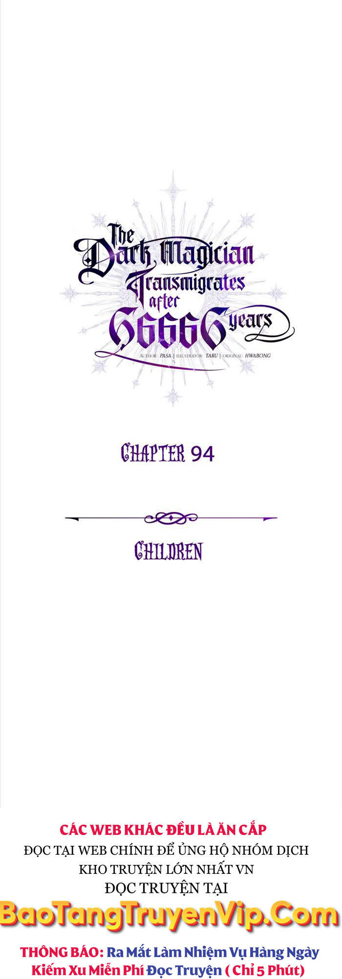 Pháp Sư Hắc Ám Hồi Sinh Sau 66666 Năm Chap 94 - Next Chap 95