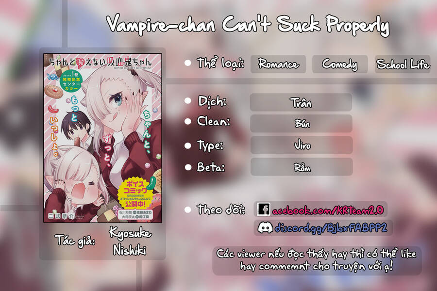 Vampire-Chan Can't Suck Properly Chap 22 - Next Chap 23