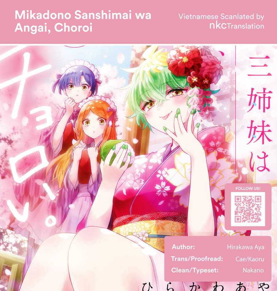 Ba Chị Em Nhà Mikadono Dễ Đối Phó Thật Đấy Chap 26 - Next Chap 27