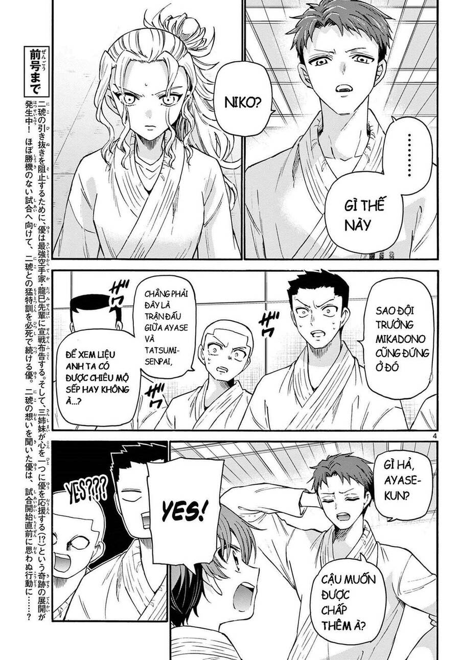 Ba Chị Em Nhà Mikadono Dễ Đối Phó Thật Đấy Chap 30 - Next Chap 31