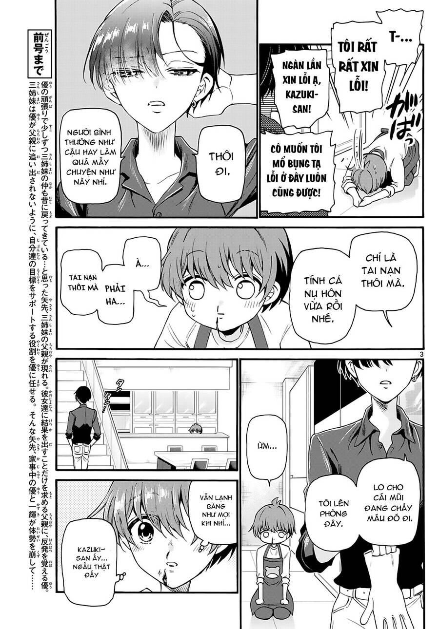 Ba Chị Em Nhà Mikadono Dễ Đối Phó Thật Đấy Chap 17 - Next Chap 18