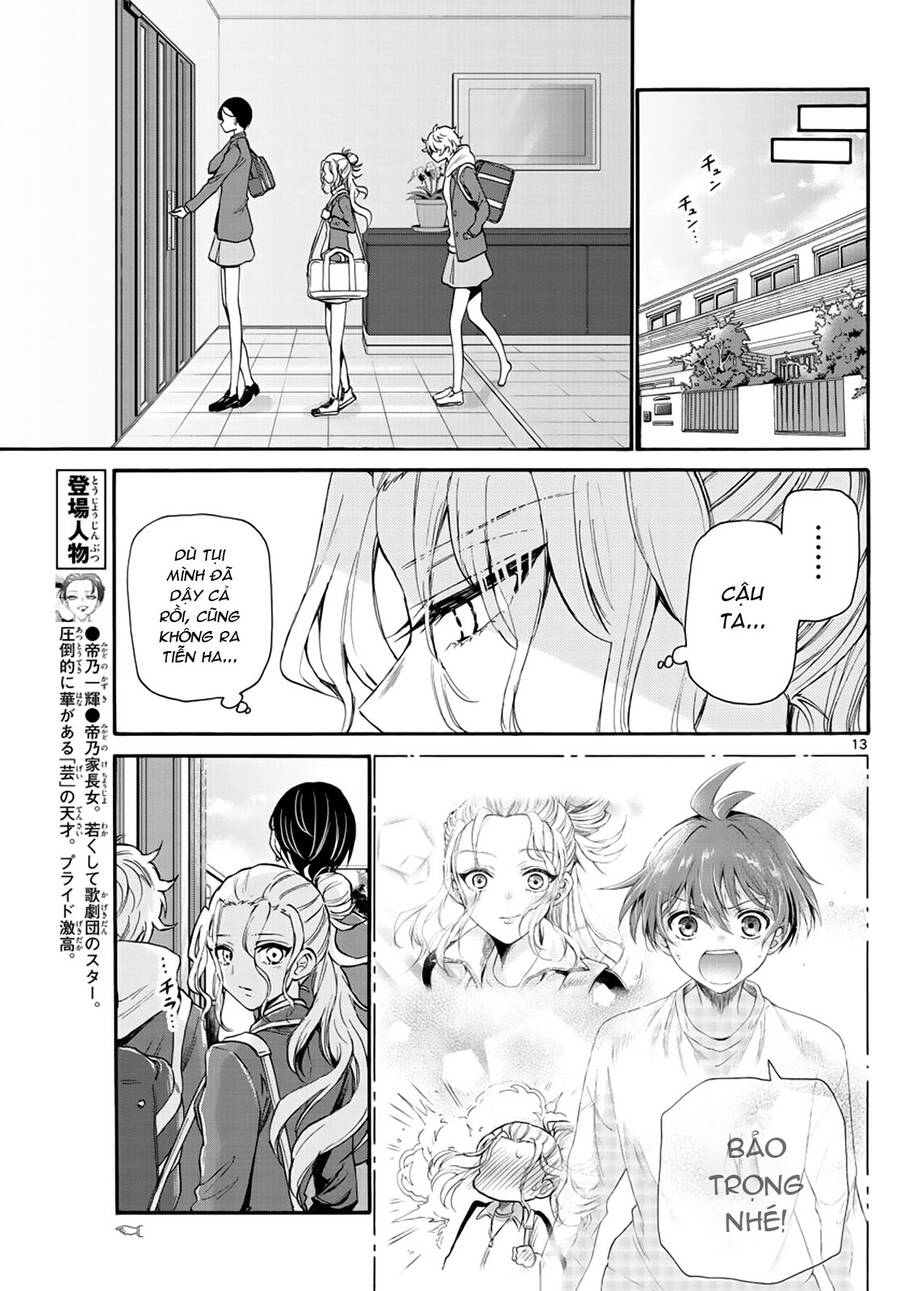 Ba Chị Em Nhà Mikadono Dễ Đối Phó Thật Đấy Chap 15 - Next Chap 16