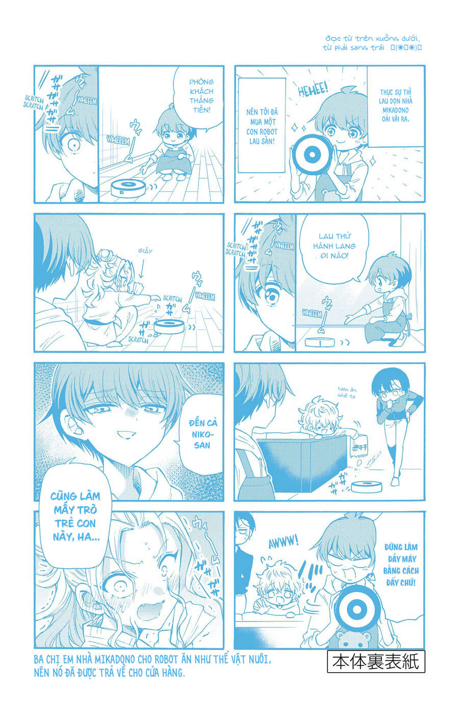 Ba Chị Em Nhà Mikadono Dễ Đối Phó Thật Đấy Chap 16.5 - Next Chap 17.5