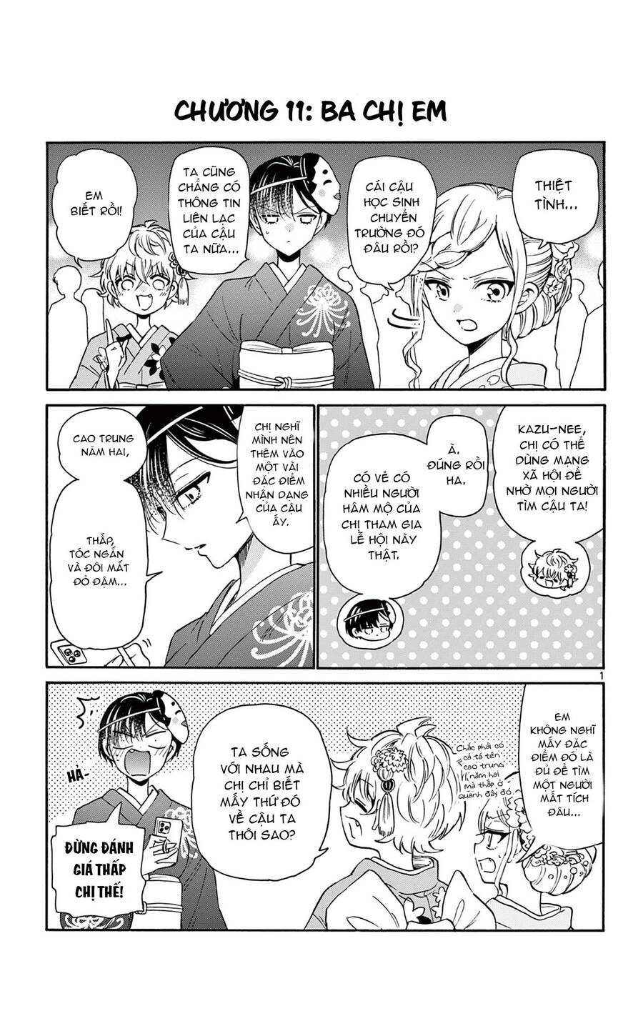 Ba Chị Em Nhà Mikadono Dễ Đối Phó Thật Đấy Chap 16.5 - Next Chap 17.5