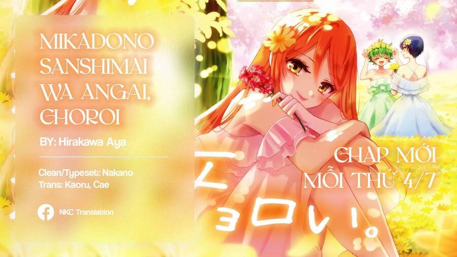 Ba Chị Em Nhà Mikadono Dễ Đối Phó Thật Đấy Chap 18 - Next Chap 19