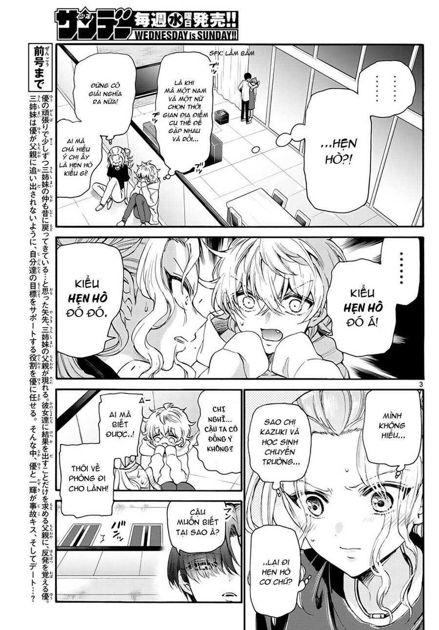 Ba Chị Em Nhà Mikadono Dễ Đối Phó Thật Đấy Chap 18 - Next Chap 19
