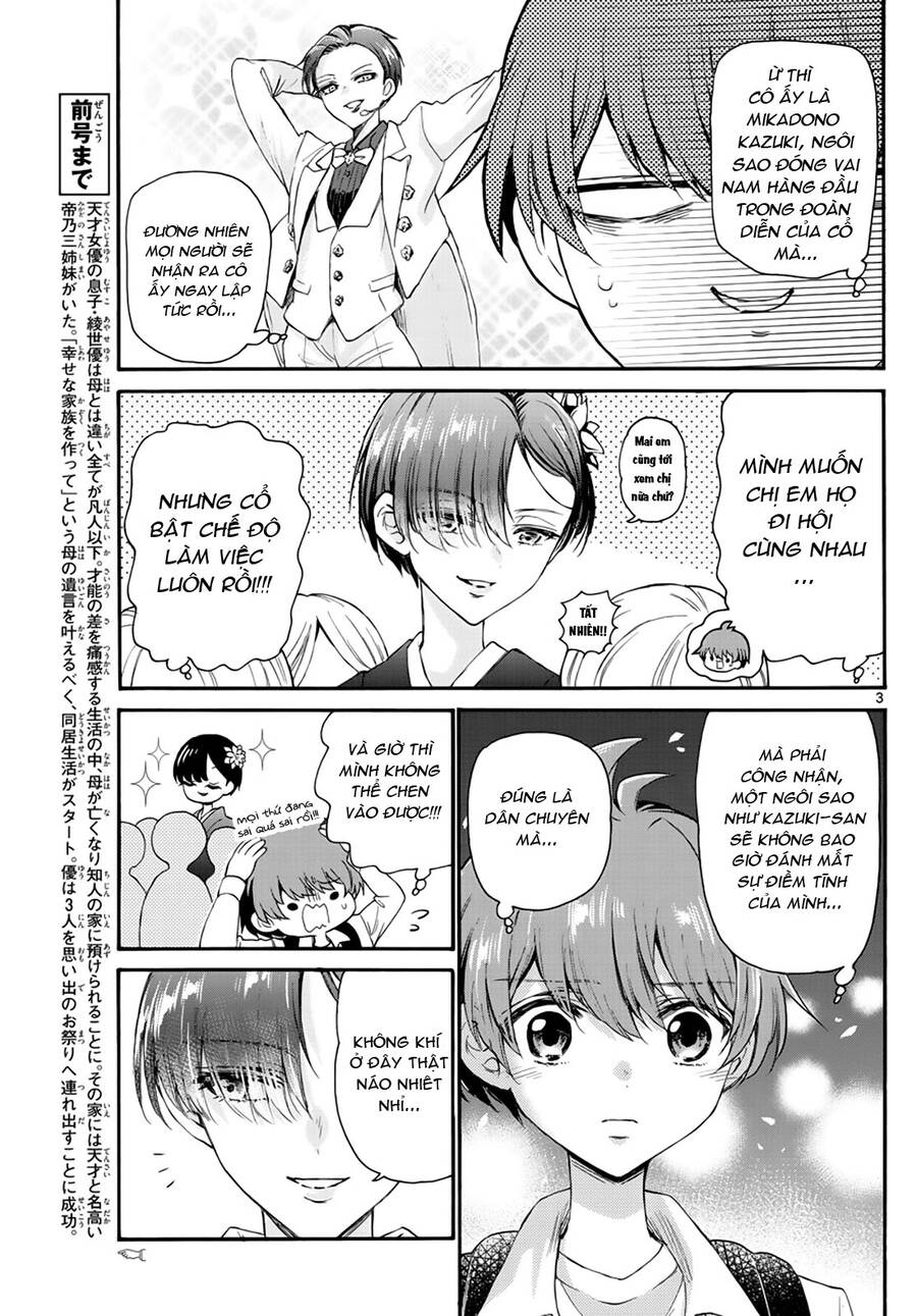 Ba Chị Em Nhà Mikadono Dễ Đối Phó Thật Đấy Chap 10 - Next Chap 11