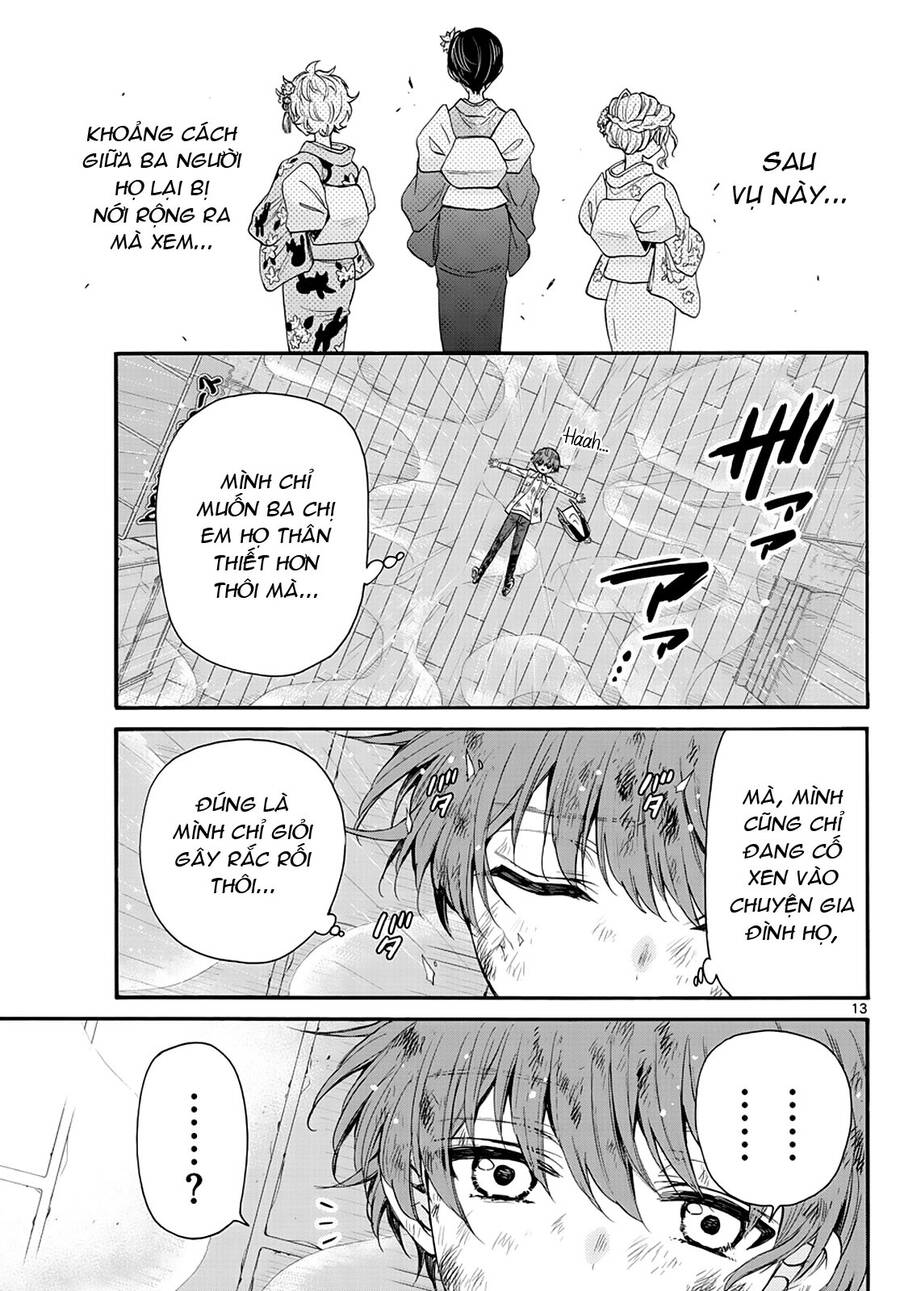 Ba Chị Em Nhà Mikadono Dễ Đối Phó Thật Đấy Chap 11 - Next Chap 12