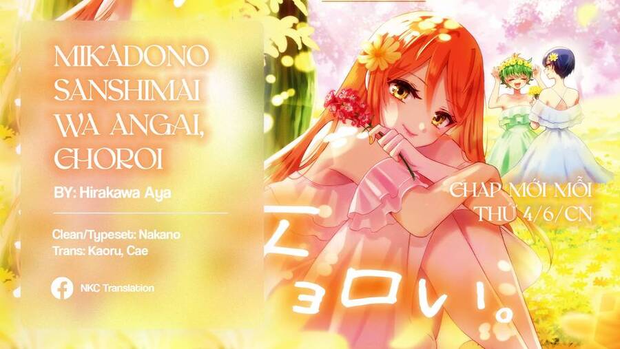 Ba Chị Em Nhà Mikadono Dễ Đối Phó Thật Đấy Chap 12 - Next Chap 13