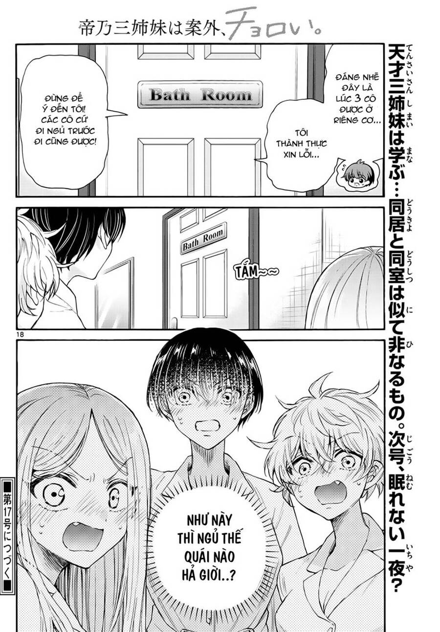 Ba Chị Em Nhà Mikadono Dễ Đối Phó Thật Đấy Chap 12 - Next Chap 13