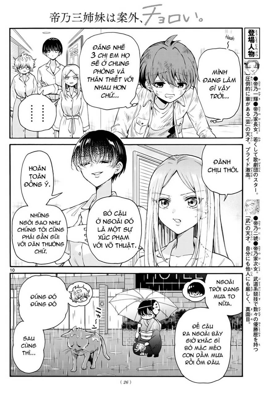 Ba Chị Em Nhà Mikadono Dễ Đối Phó Thật Đấy Chap 12 - Next Chap 13