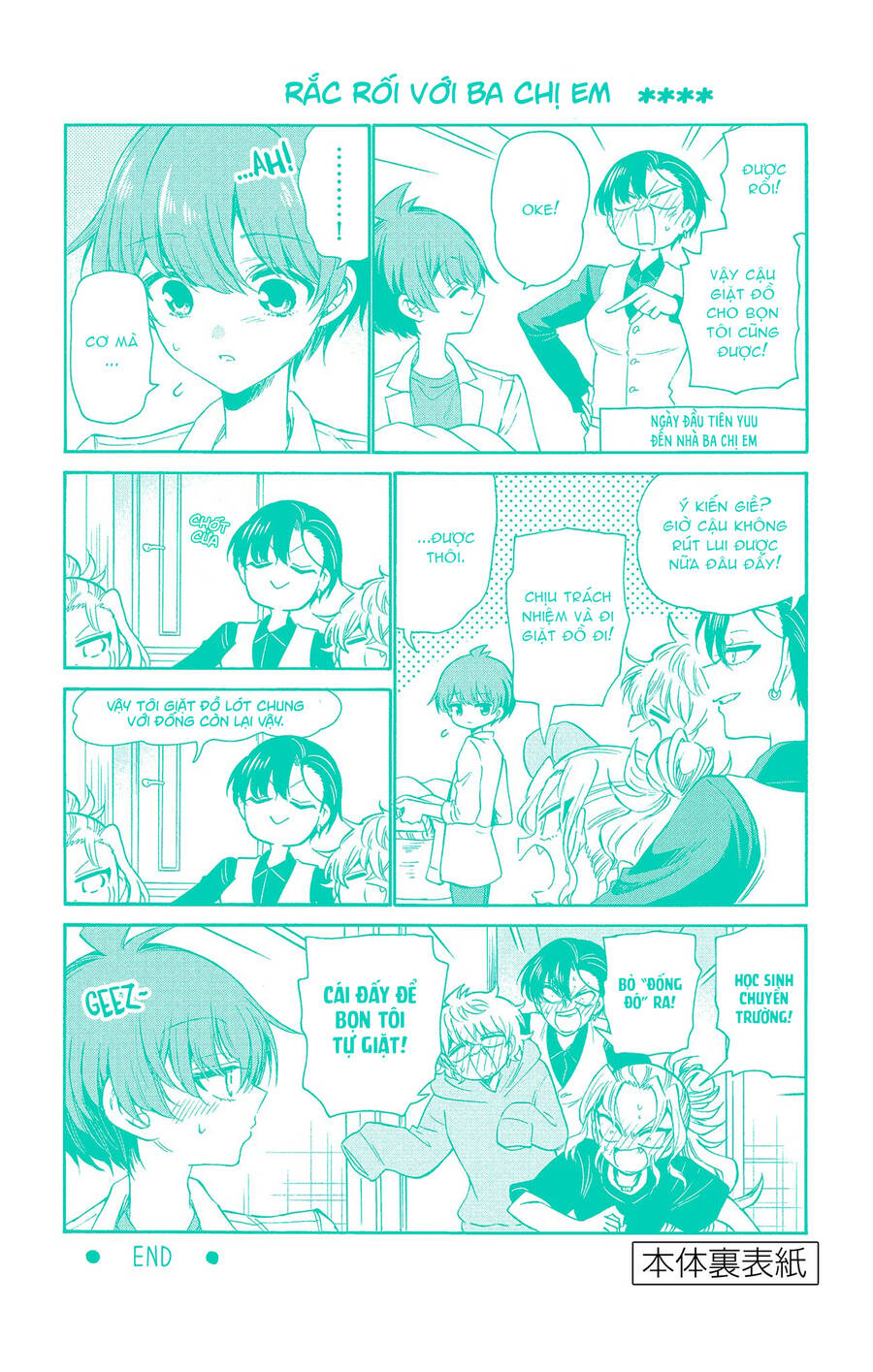 Ba Chị Em Nhà Mikadono Dễ Đối Phó Thật Đấy Chap 26.5 - Next Chap 27.5