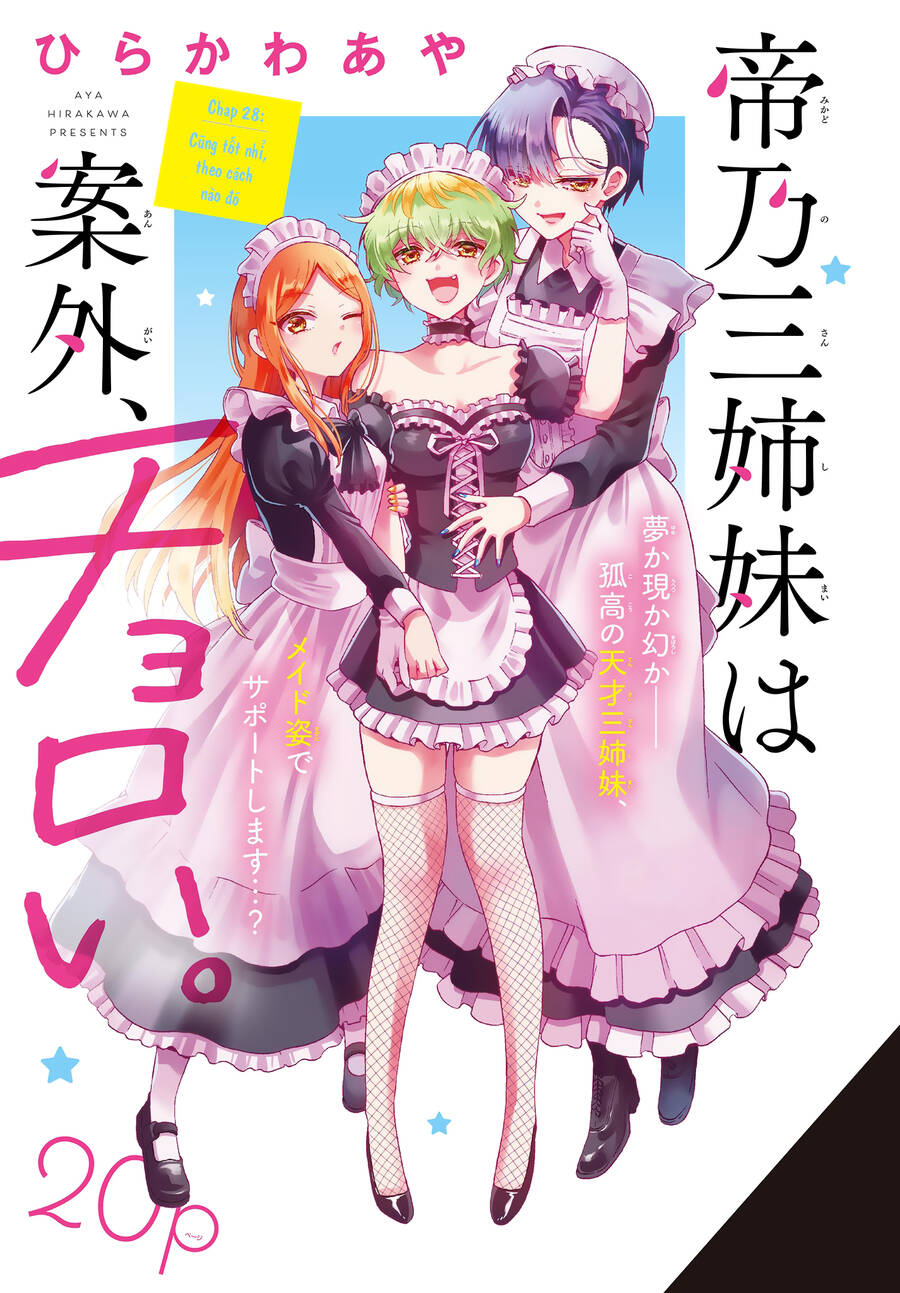 Ba Chị Em Nhà Mikadono Dễ Đối Phó Thật Đấy Chap 28 - Next Chap 29