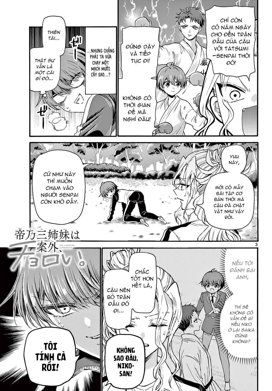 Ba Chị Em Nhà Mikadono Dễ Đối Phó Thật Đấy Chap 28 - Next Chap 29
