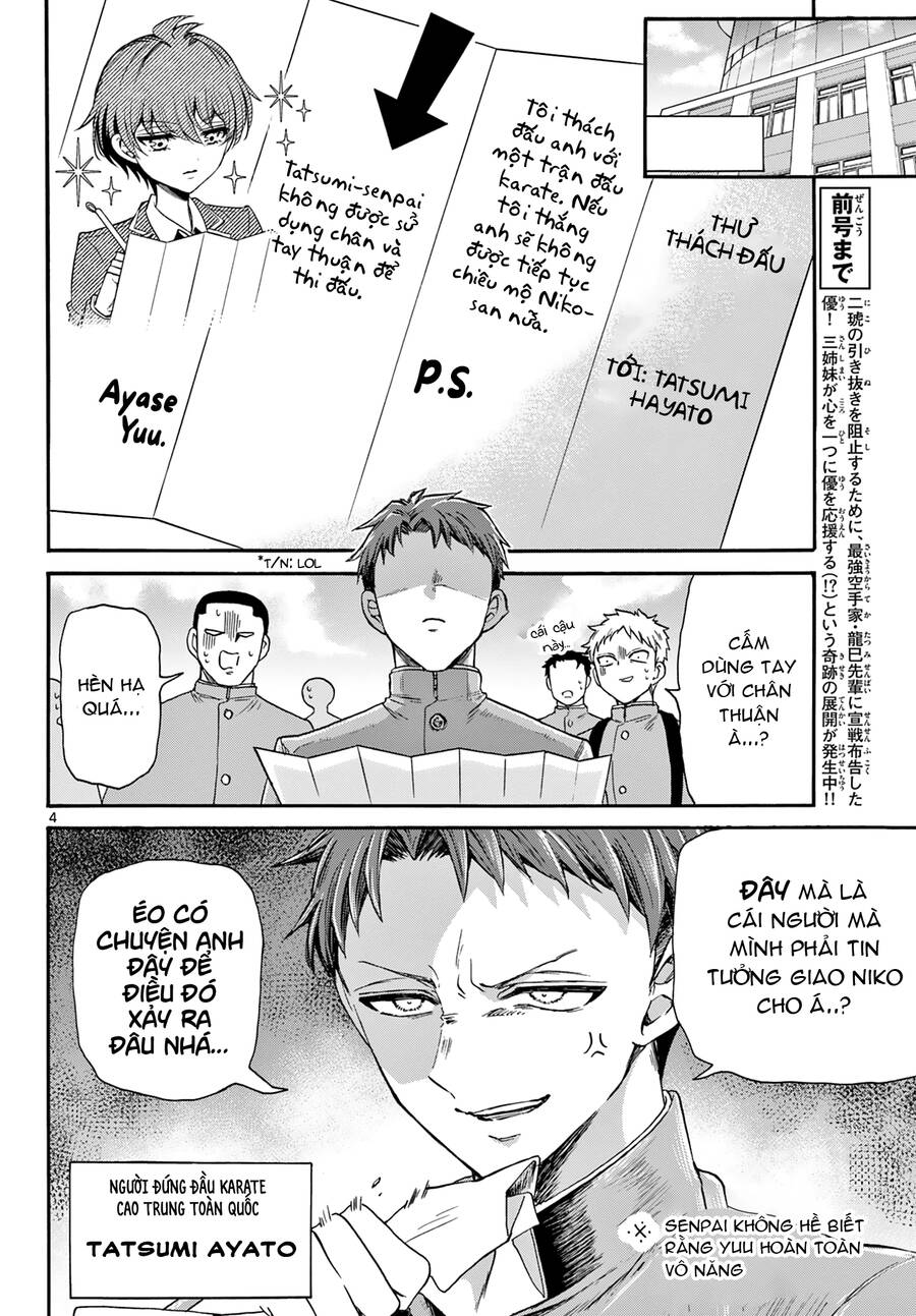 Ba Chị Em Nhà Mikadono Dễ Đối Phó Thật Đấy Chap 28 - Next Chap 29