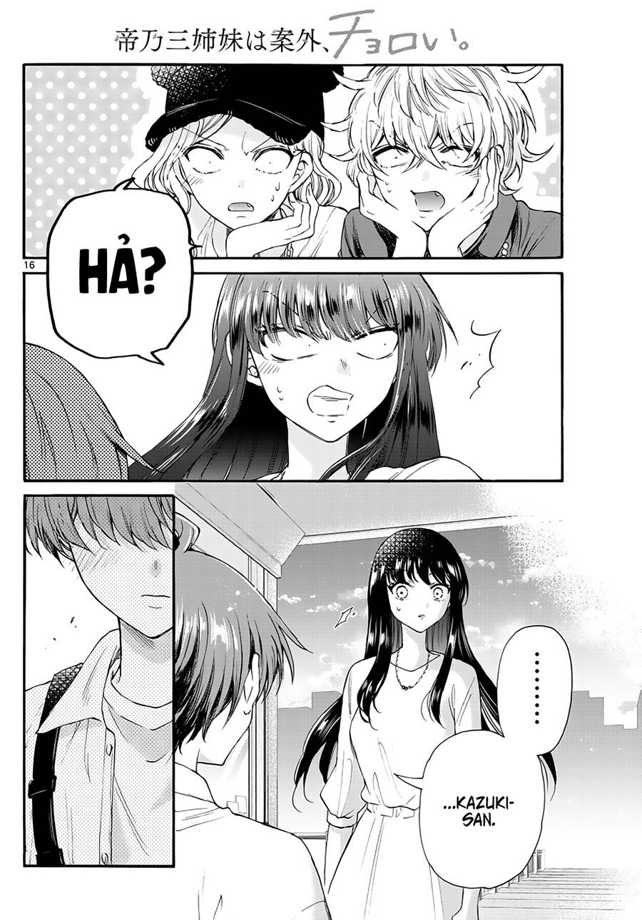 Ba Chị Em Nhà Mikadono Dễ Đối Phó Thật Đấy Chap 20 - Next Chap 21