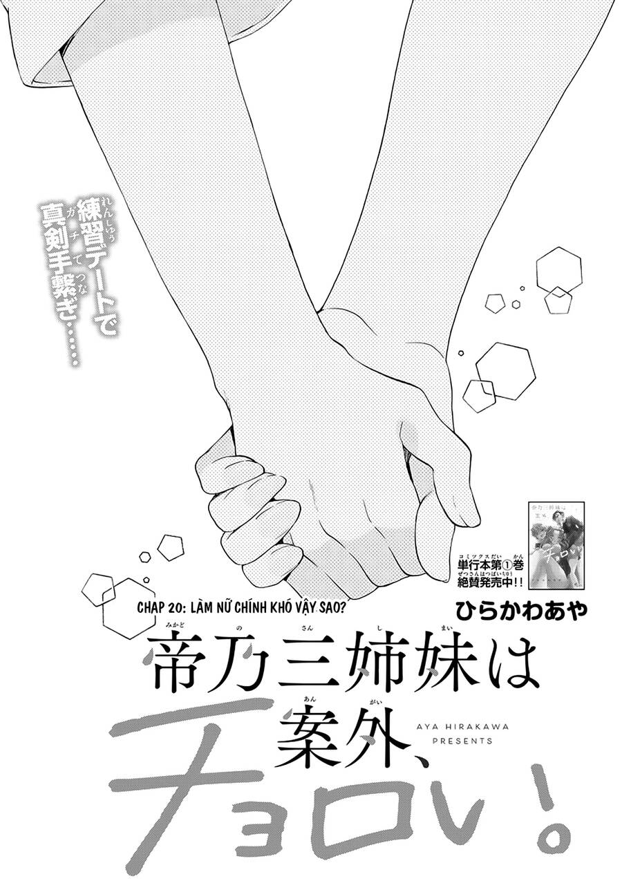 Ba Chị Em Nhà Mikadono Dễ Đối Phó Thật Đấy Chap 20 - Next Chap 21