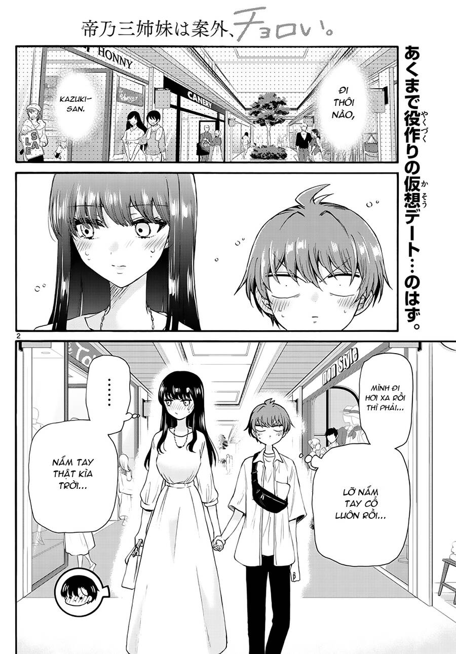 Ba Chị Em Nhà Mikadono Dễ Đối Phó Thật Đấy Chap 20 - Next Chap 21
