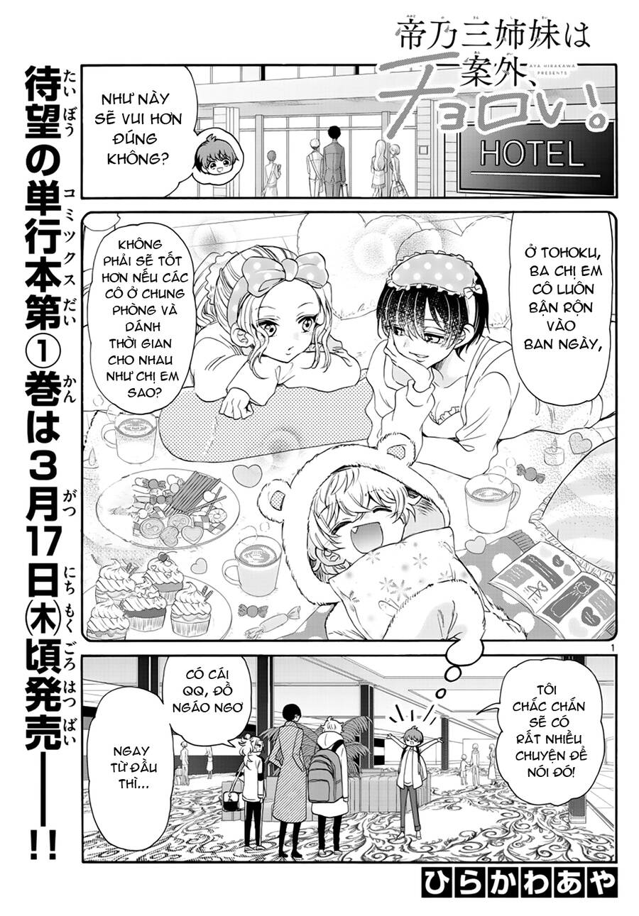 Ba Chị Em Nhà Mikadono Dễ Đối Phó Thật Đấy Chap 9 - Next Chap 10