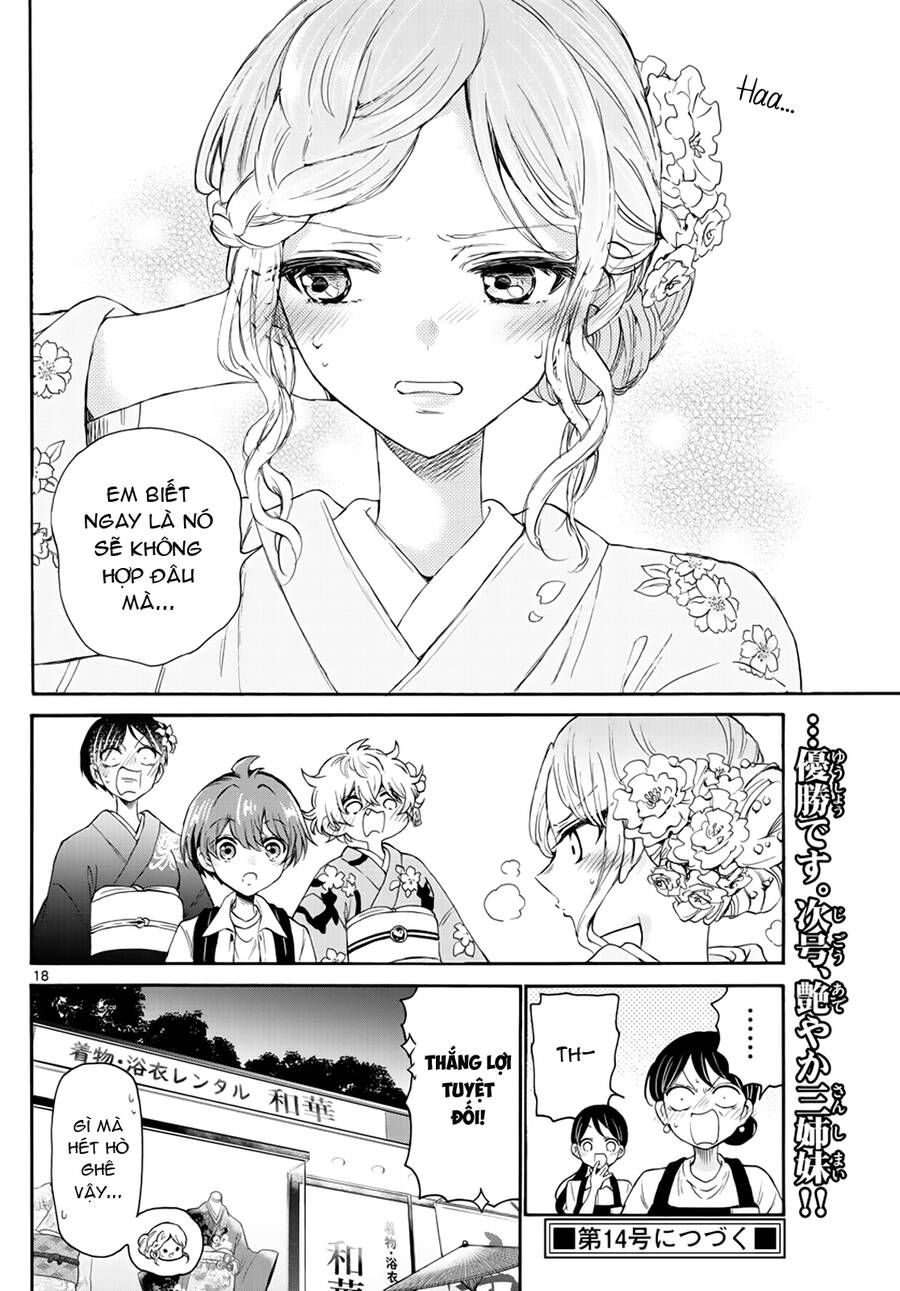 Ba Chị Em Nhà Mikadono Dễ Đối Phó Thật Đấy Chap 9 - Next Chap 10