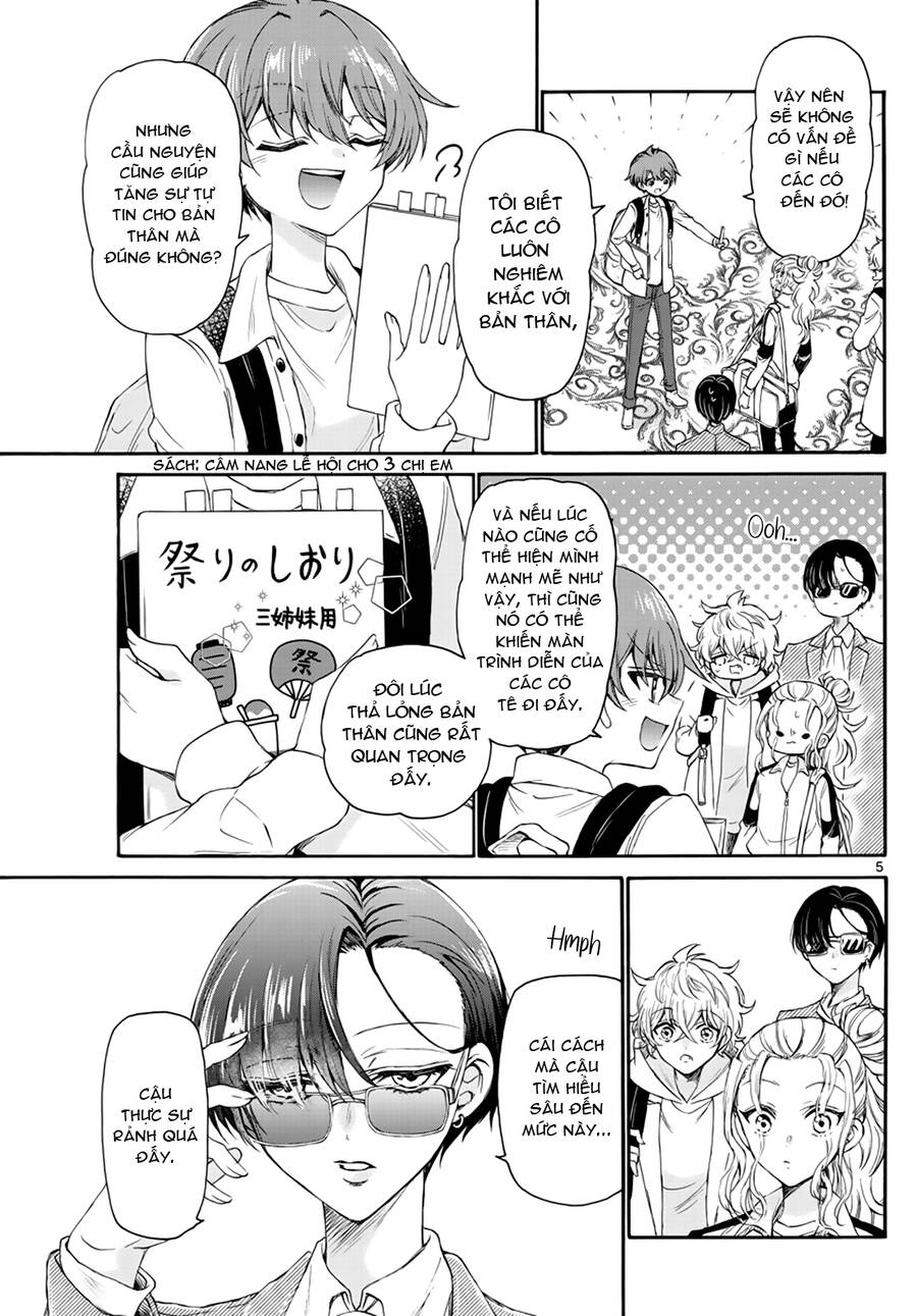 Ba Chị Em Nhà Mikadono Dễ Đối Phó Thật Đấy Chap 9 - Next Chap 10