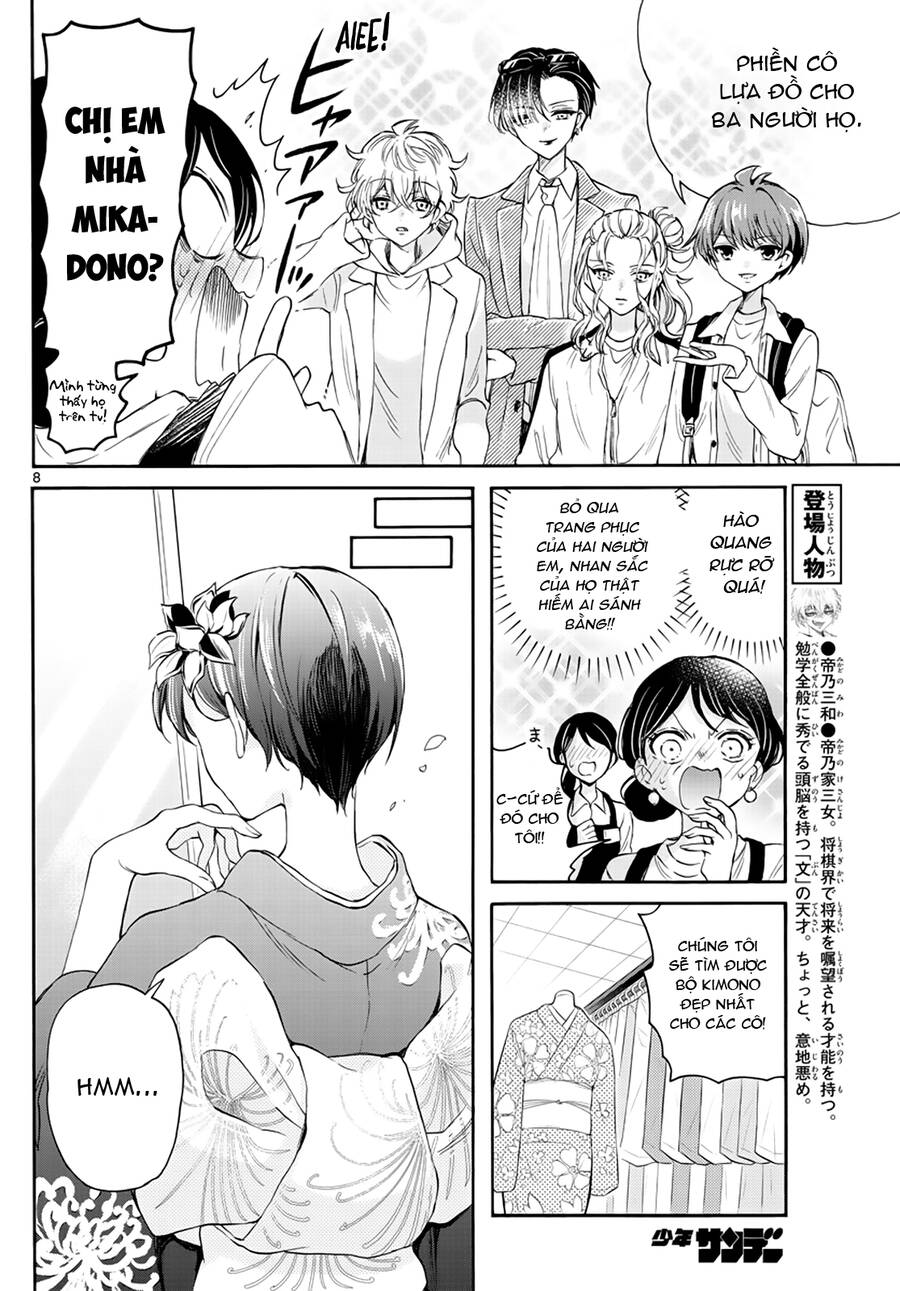 Ba Chị Em Nhà Mikadono Dễ Đối Phó Thật Đấy Chap 9 - Next Chap 10