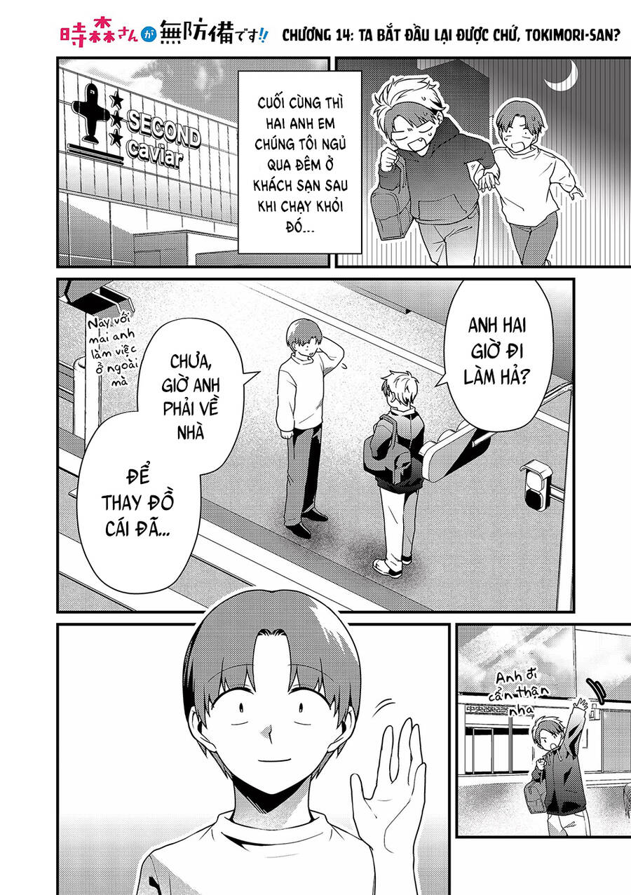 Tokimori-San Chẳng Chút Phòng Bị!! Chap 14 - Next Chap 15