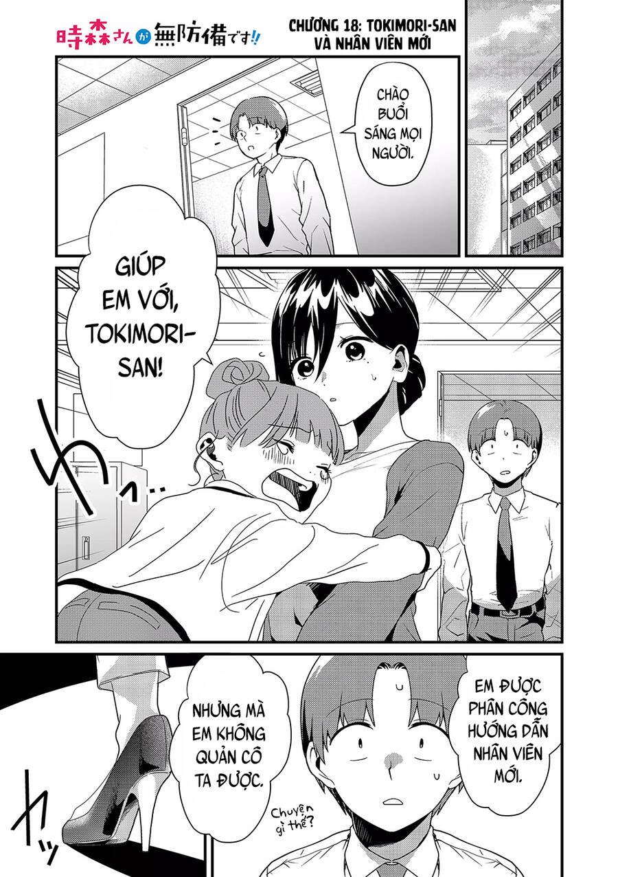 Tokimori-San Chẳng Chút Phòng Bị!! Chap 18 - Next Chap 19