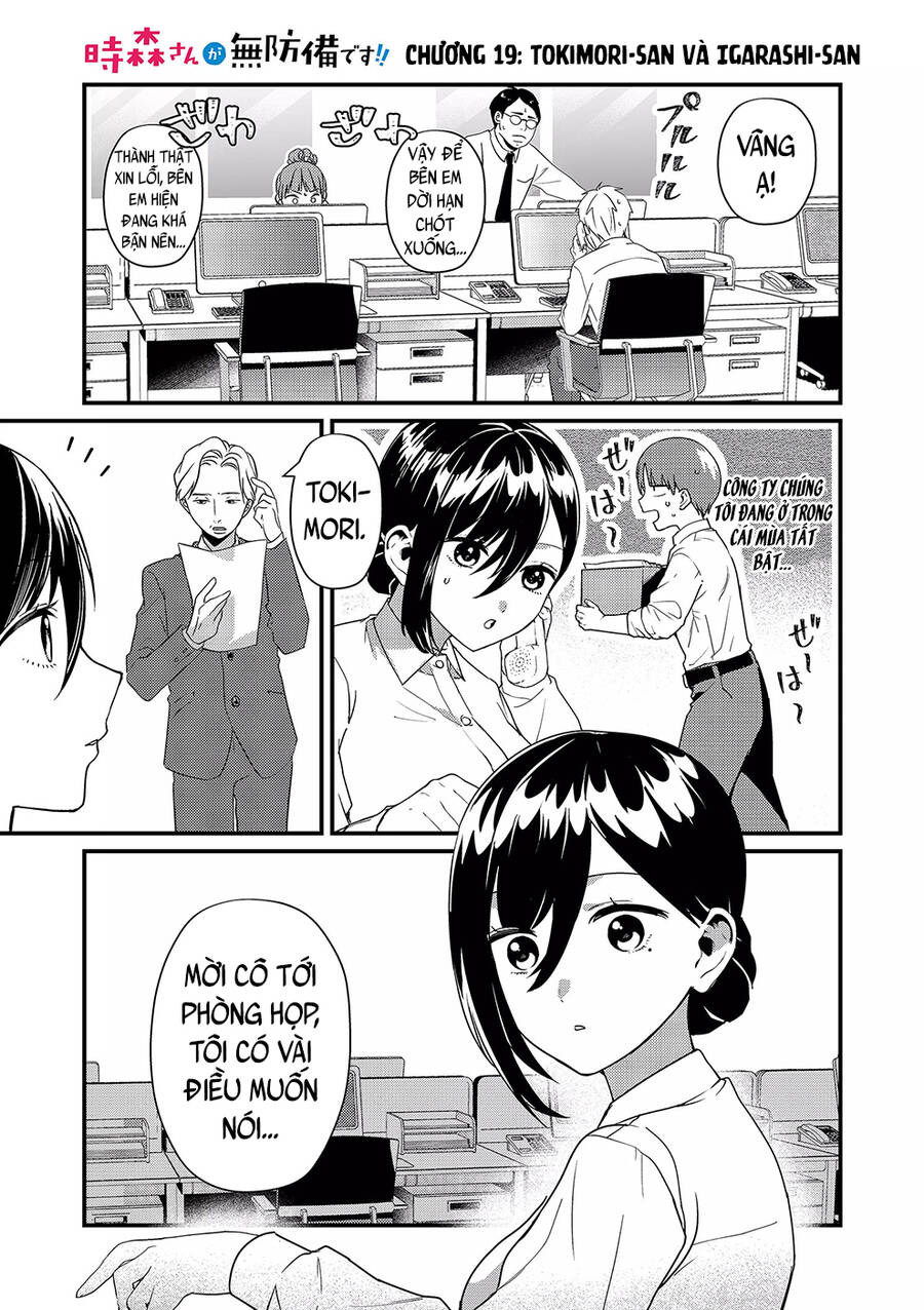 Tokimori-San Chẳng Chút Phòng Bị!! Chap 19 - Next Chap 20