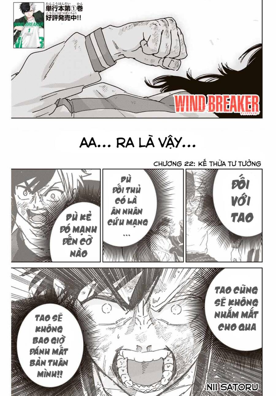 Wind Breaker (Nii Satoru) Chap 22 - Next Chap 23